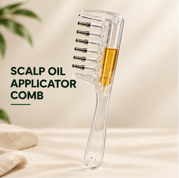 Precision Scalp Oil Applicator Comb